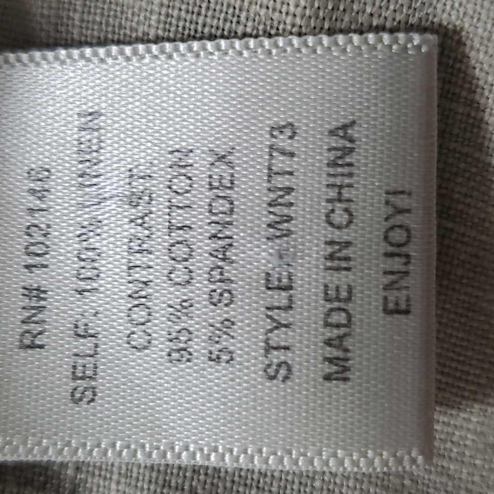 Micheal Stars linen Asimetrical moto Jacket. Tan color. Size M - Picture 8 of 8